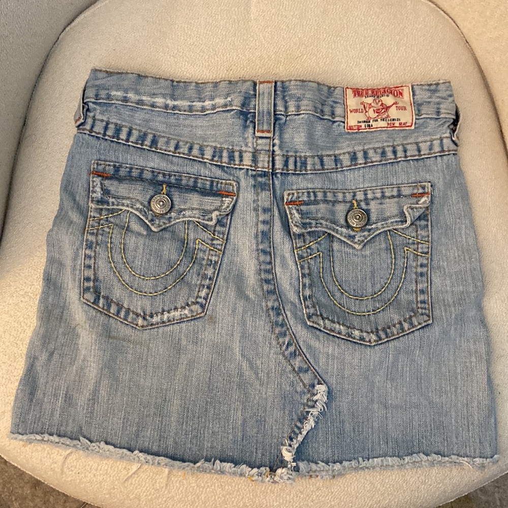 True Religion, Girls Sz 14, Distressed Skirt